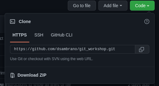 Git Clone Example