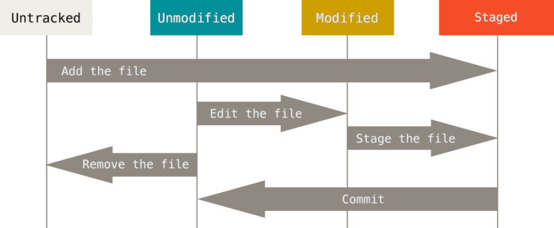 Stages of Git